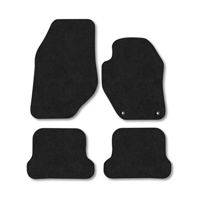 Car Mat Co Peugeot 308 Cc 2009-2015 Car Mats Black Carpet Tailored  Easy Clean Clips from B&Q