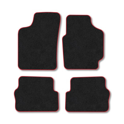 Car Mat Co Renault Laguna 1994-2001 Car Mats Red Trim Carpet Tailored  Easy Clean Clips from B&Q