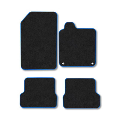 Car Mat Co Renault Laguna 2007-2015 (Coupe) Car Mats Blue Trim Carpet Tailored  Easy Clean from B&Q