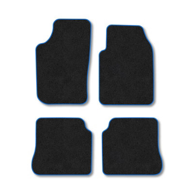Car Mat Co Renault Megane 1995-2002 Car Mats Blue Trim Carpet Tailored  Easy Clean Clips from B&Q