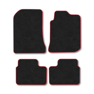 Car Mat Co Rover 75 (1999-2005) Car Mats Red Trim Carpet Tailored Fit Easy Clean from B&Q