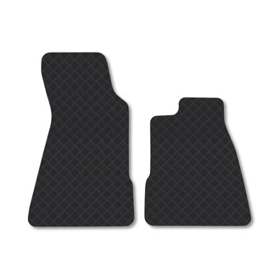 Car Mat Co Smart Roadster (2002-2007) Rubber Car Mats Heavy-Duty Tailored Fit from B&Q