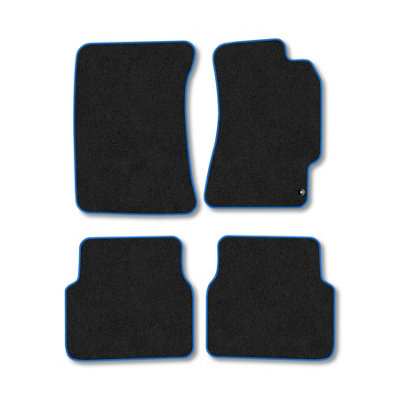 Car Mat Co Subaru Forester 1997-2003 Car Mats Blue Trim Carpet Tailored Fit Easy Clean from B&Q