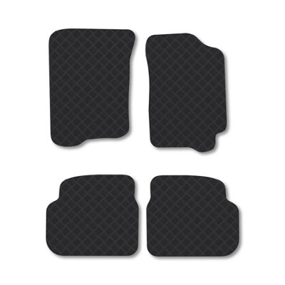 Car Mat Co Subaru Impreza (1993-2000) Rubber Car Mats Heavy-Duty Tailored Fit from B&Q