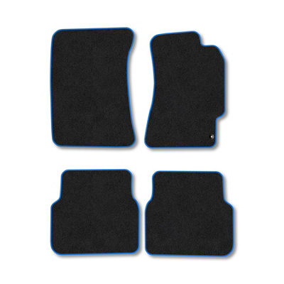 Car Mat Co Subaru Impreza 2001-2007 Car Mats Blue Trim Carpet Tailored  Easy Clean Clips from B&Q