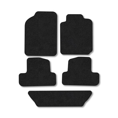Car Mat Co Toyota Corolla Verso 2001-2004 Car Mats Black Carpet Tailored Fit Easy Clean from B&Q