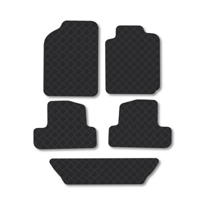 Car Mat Co Toyota Corolla Verso (2001-2004) Rubber Car Mats Heavy-Duty Tailored Fit from B&Q