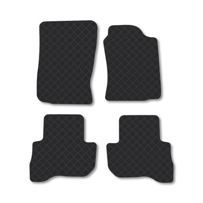 Car Mat Co Toyota Land Cruiser 1998-2002 (Colorado) Rubber Car Mats Heavy-Duty Tailored Fit from B&Q