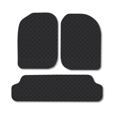 Car Mat Co Vauxhall Frontera (1991-1998) (Swb) Rubber Car Mats Heavy-Duty Tailored Fit from B&Q