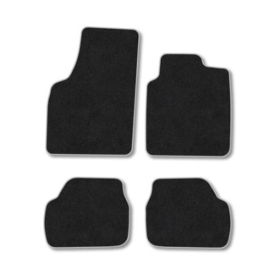 Car Mat Co Vauxhall Meriva 2003-2005 Car Mats Grey Trim Carpet Tailored Fit Easy Clean from B&Q