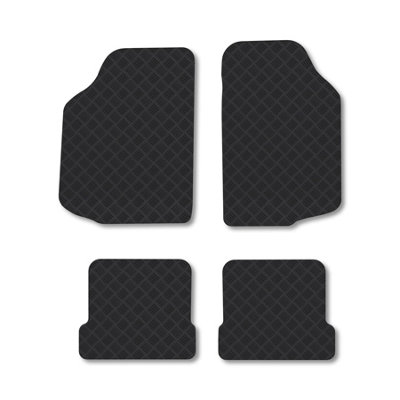 Car Mat Co Vw Golf Mk1 (1974-1983) Rubber Car Mats Heavy-Duty Tailored Fit from B&Q