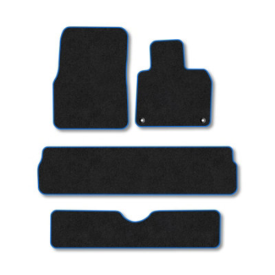 Car Mat Co Renault Espace 2003-2012 Car Mats Blue Trim Carpet Tailored  Easy Clean Clips from B&Q