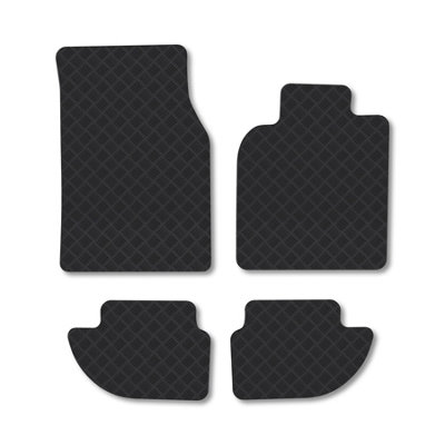 Car Mat Co Porsche 968 (1991-1995) Rubber Car Mats Heavy-Duty Tailored Fit from B&Q