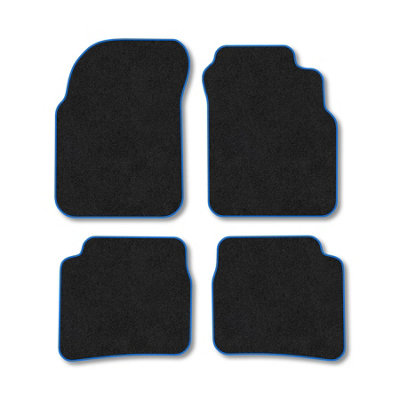 Car Mat Co Nissan Qx 1995-2003 Car Mats Blue Trim Carpet Tailored Fit Easy Clean from B&Q