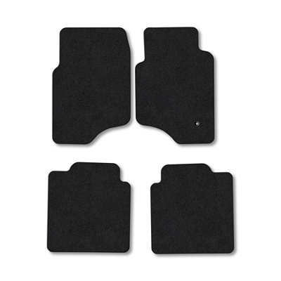 Car Mat Co Mitsubishi Shogun Pajero 1992-2000 (Lwb) Car Mats Black Carpet Tailored Fit from B&Q