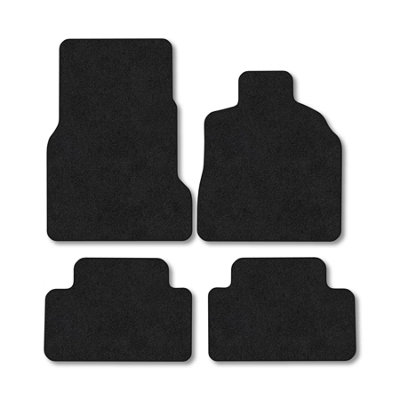 Car Mat Co Mercedes A-Class 2000-2005 (W168) (Swb) Car Mats Black Carpet Tailored Fit from B&Q
