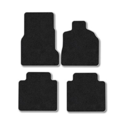 Car Mat Co Mercedes A-Class 2000-2005 (W168) (Lwb) Car Mats Grey Trim Carpet Tailored Fit from B&Q