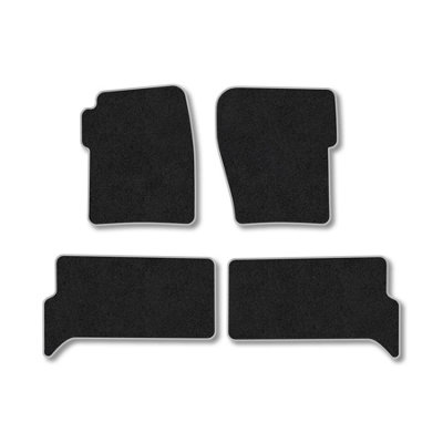 Car Mat Co Land Rover Discovery 2 1998-2004 Car Mats Grey Trim Carpet Tailored  Easy Clean from B&Q