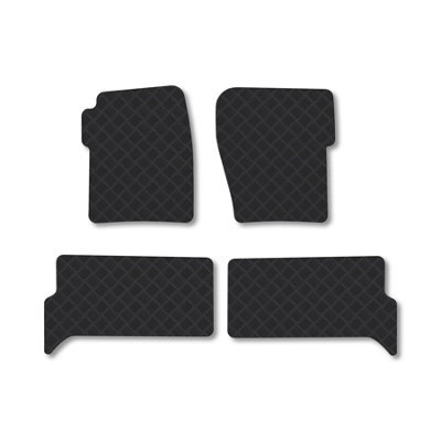 Car Mat Co Land Rover Discovery 2 (1998-2004) Rubber Car Mats Heavy-Duty Tailored Fit from B&Q