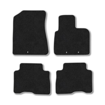 Car Mat Co Kia Sorento 2012-2015 (5 Seat) Car Mats Grey Trim Carpet Tailored  Easy Clean from B&Q