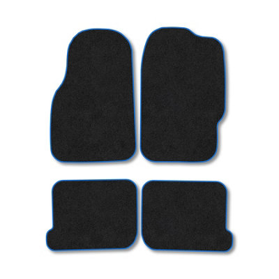 Car Mat Co Honda Cr-X 1983-1991 Car Mats Blue Trim Carpet Tailored  Easy Clean Clips from B&Q
