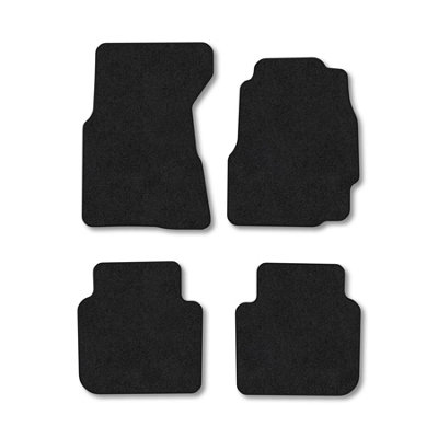 Car Mat Co Honda Cr-V 1997-2001 (Manual) Car Mats Black Carpet Tailored Fit Easy Clean from B&Q