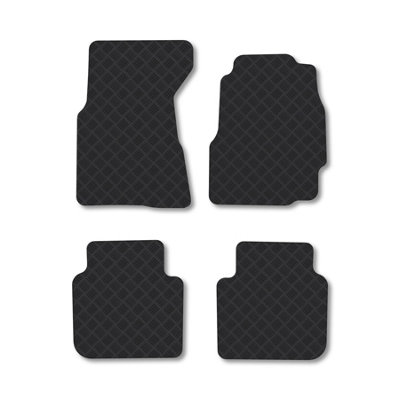 Car Mat Co Honda Cr-V (1997-2001) (Manual) Rubber Car Mats Heavy-Duty Tailored Fit from B&Q