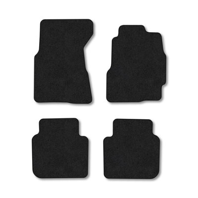 Car Mat Co Honda Cr-V 1997-2001 (Auto) Car Mats Black Carpet Tailored  Easy Clean Clips from B&Q