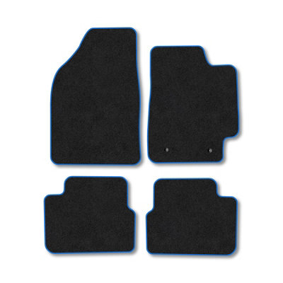 Car Mat Co Fiat Bravo (2007+) Car Mats Blue Trim Carpet Tailored Fit Easy Clean With Clips from B&Q