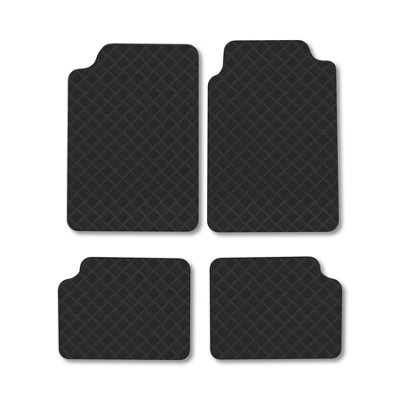 Car Mat Co Citroen Xantia (1993-2001) Rubber Car Mats Heavy-Duty Tailored Fit from B&Q