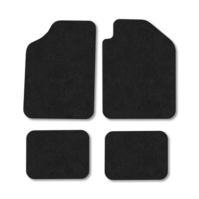 Car Mat Co Daihatsu Charade 2003-2007 Car Mats Black Carpet Tailored  Easy Clean Clips from B&Q