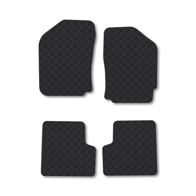 Car Mat Co Daihatsu Sirion (2005-2010) Rubber Car Mats Heavy-Duty Tailored Fit from B&Q