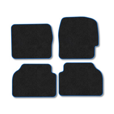 Car Mat Co Mazda Premecy 1999-2004 Car Mats Blue Trim Carpet Tailored  Easy Clean Clips from B&Q