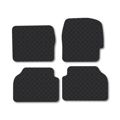 Car Mat Co Mazda Premecy (1999-2004) Rubber Car Mats Heavy-Duty Tailored Fit from B&Q