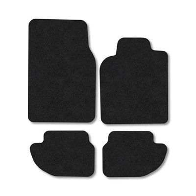 Car Mat Co Porsche 924 (1976-1988) Car Mats Black Carpet Tailored Fit Easy Clean from B&Q