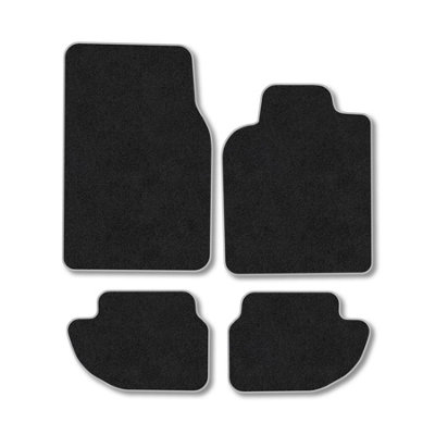 Car Mat Co Porsche 924 1976-1988 Car Mats Grey Trim Carpet Tailored  Easy Clean Clips from B&Q