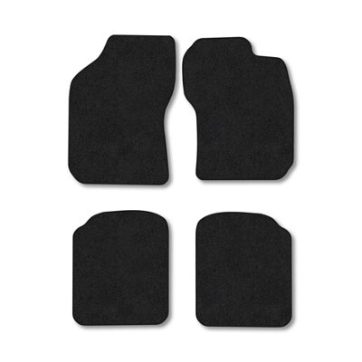 Car Mat Co Fiat Bravo (1995-2002) Car Mats Black Carpet Tailored Fit Easy Clean from B&Q