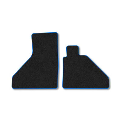 B&Q -  Ferrari 512 1984-1996 Car Mats Blue Trim Carpet Tailored  Easy Clean Clips