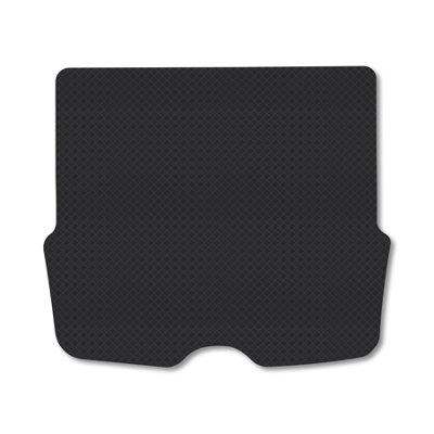 Car Mat Co Fully Tailored Boot Mat Fits Ford Focus 1998-04 (Estate) Black Rubber Mat Liner from B&Q