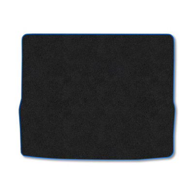Car Mat Co Carpet Boot Liner Compatible With Ford Focus (2004-2011) (Estate) Blue Trim Carpet Tailored Fit 550Gsm Protector Boot Mat from B&Q