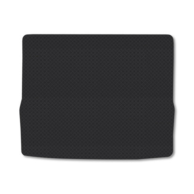 Car Mat Co Fully Tailored Boot Mat Fits Ford Focus 2004-11 (Estate) Black Rubber Mat Liner from B&Q