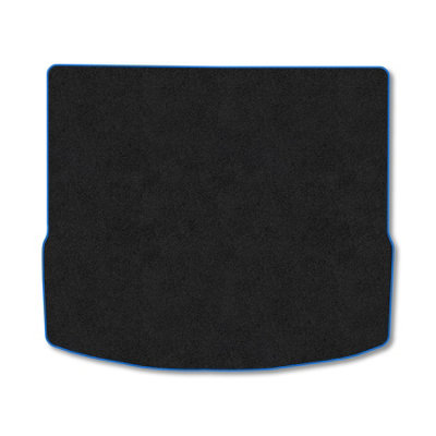 Car Mat Co Carpet Boot Liner Compatible With Ford Focus (2011-2018) (Estate) Blue Trim Carpet Tailored Fit 550Gsm Protector Boot Mat from B&Q