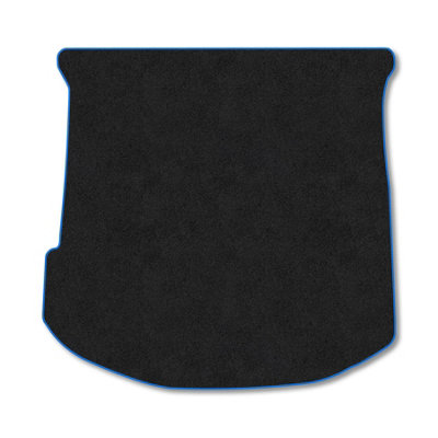 Car Mat Co Carpet Boot Liner Compatible With Ford Mondeo (2006-2014) (Estate) Blue Trim Carpet Tailored Fit 550Gsm Protector Boot Mat from B&Q