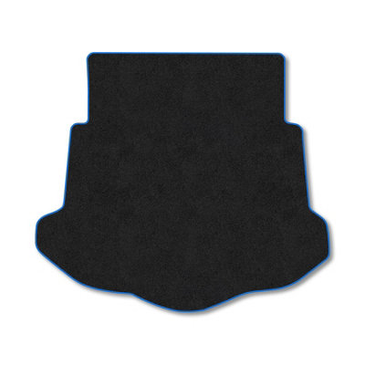 Car Mat Co Carpet Boot Liner Compatible With Ford Mondeo (2006-2014) (Hatchback) Blue Trim Carpet Tailored Fit 550Gsm Protector Boot Mat from B&Q