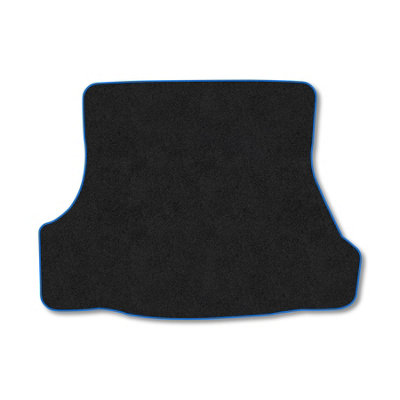 Car Mat Co Carpet Boot Liner Compatible With Ford Mondeo (2006-2014) (Saloon) Blue Trim Carpet Tailored Fit 550Gsm Protector Boot Mat from B&Q