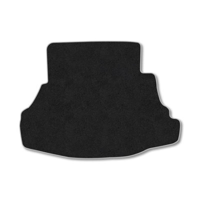 Car Mat Co Carpet Boot Liner Compatible With Honda Accord (2004-2008) (Saloon) Grey Trim Carpet Tailored Fit 550Gsm Protector Boot Mat from B&Q