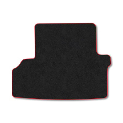 Car Mat Co Carpet Boot Liner Compatible With Honda Accord (1998-2003) (Saloon) Red Trim Carpet Tailored Fit 550Gsm Protector Boot Mat from B&Q