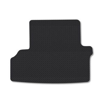 B&Q -  Tailored Boot Mat Fits Honda Accord 1998-03 (Saloon) Black Rubber Mat Liner