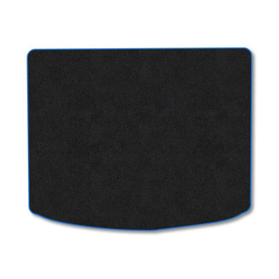 Car Mat Co Carpet Boot Liner Compatible With Honda Civic (2006-2012) (Hatchback) Blue Trim Carpet Tailored Fit 550Gsm Protector Boot Mat from B&Q