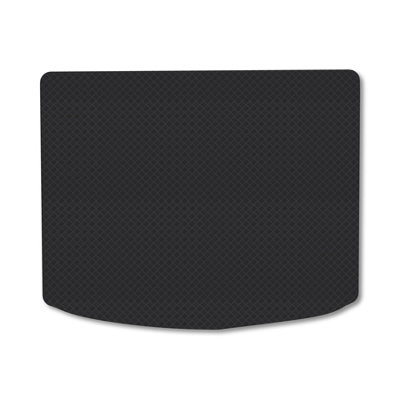 Car Mat Co Tailored Boot Mat Fits Honda Civic 2006-12 (Hatchback) Black Rubber Mat Liner from B&Q